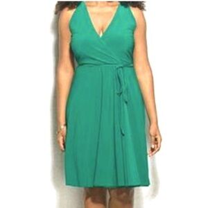 NWOT Ashley Graham Green Dress